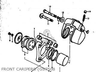 Suzuki GS750 1979 (N) USA (E03) parts lists and schematics