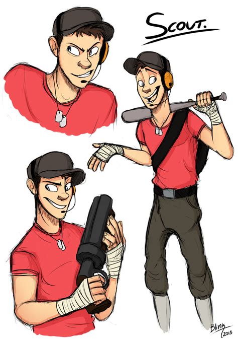 Team Fortress 2: Scout by Kawartsii on DeviantArt