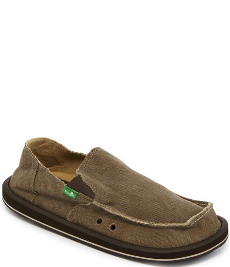 Sanuk Vagabond Canvas Slip-On Shoes | Dillard's