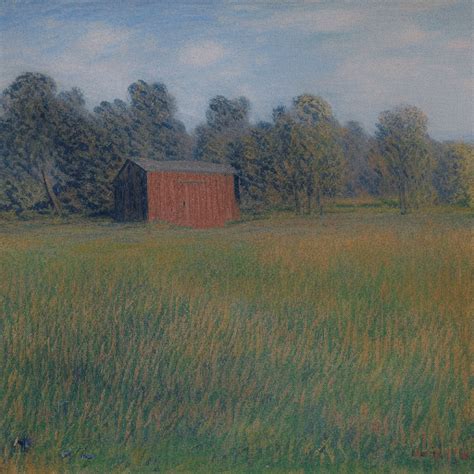 Derelict Old Barn Plains Painting by Claude Monet · Creative Fabrica