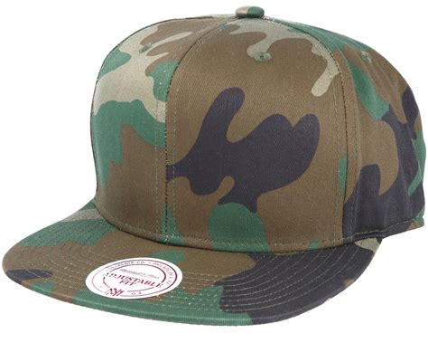 Blank Camo Snapback - Mitchell & Ness caps - Hatstoreworld.com