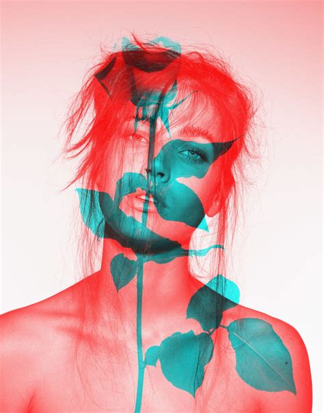 Anaglyph Beauty; Dan Forbes | Double exposure photography, Exposure ...