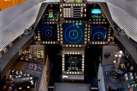 Cockpit do F-22 Raptor - Airway