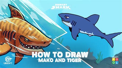 Angry Shark Drawing