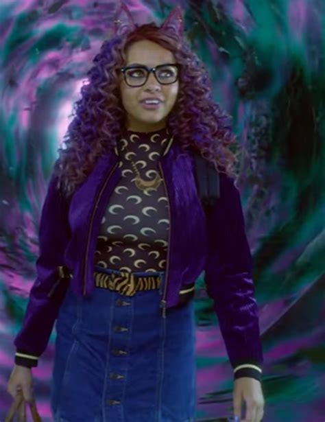 Monster High The Movie Clawdeen Wolf Purple Jacket | Hjackets.com