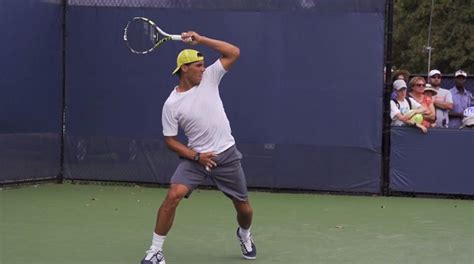 Rafael Nadal Forehand and Backhand In Super Slow Motion 8 - 2013 ...