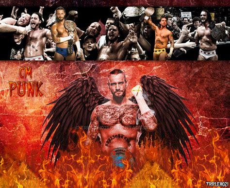 CM PUNK ECW Champion Wallpaper by Tripleh021 on DeviantArt