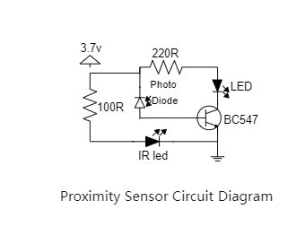 Proximity Sensor Circuit Diagram | EdrawMax Templates