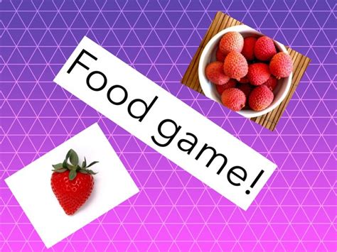 Food Game Free Games online for kids in Nursery by Ash Class