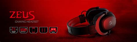 Redragon H510 Zeus 2 Gaming Headset - 7.1 Surround Sound (Black ...