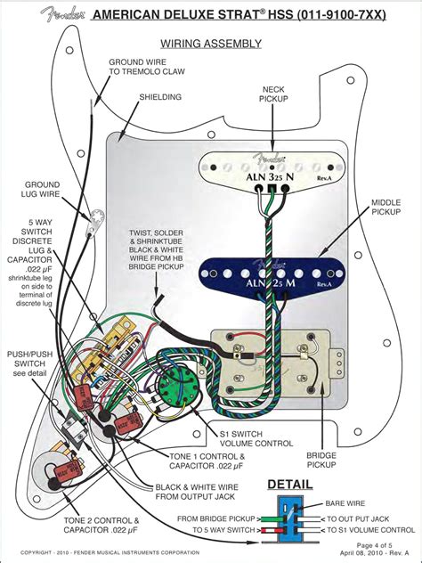 Stratocaster Wiring Diagram 1960