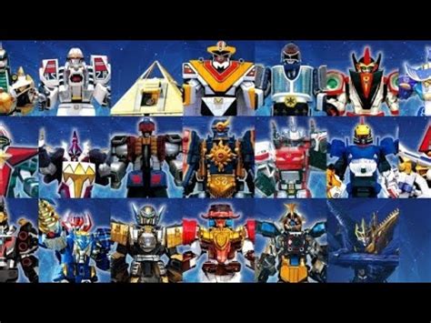 Power Rangers All Sixth Rangers Zords - (Mighty Morphin - Dino Fury ...