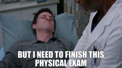 YARN | But I need to finish this physical exam | Grey's Anatomy (2005) - S19E13 Cowgirls Don't ...