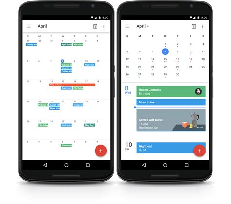 Calendar App Android