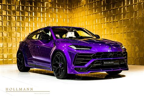 Purple Lamborghini Urus Thinks It's Twice the Car the Stock One Is, V8 Begs to Differ ...