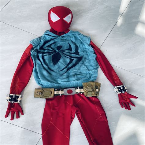 Scarlet Spider-man Suit Customization. Scarlet Spider-man - Etsy