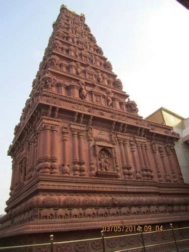 Stone Hindu Temple Construction services at Rs 1800/cubic feet in ...