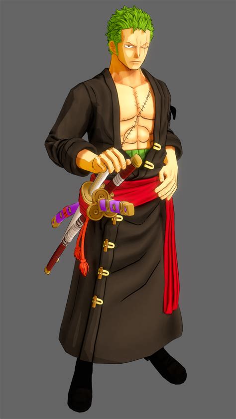 OPBB - Zoro (Onigashima Mod) for XPS by o-DV89-o on DeviantArt