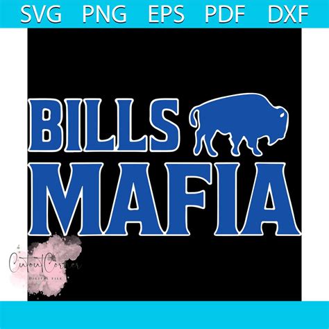 Bills Mafia Svg, Sport Svg, Nfl Svg, Bills Svg, Mafia Svg Cr - Inspire ...