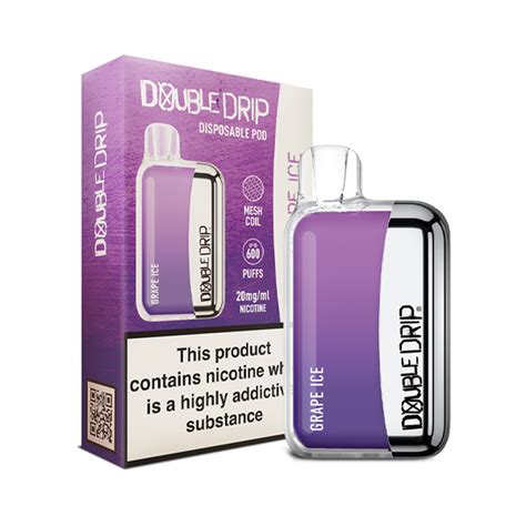 Double Drip Grape Ice Disposable Vape Pod | Vapestreams