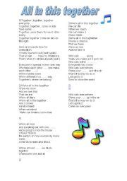 High School Musical Song Quotes