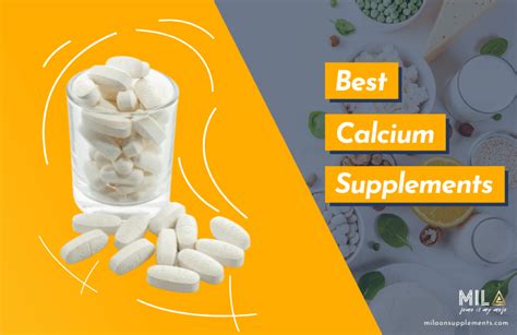 Best Calcium Supplements: Top 10 Brands Reviewed