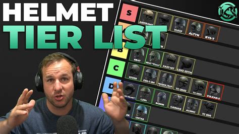 Complete S-F Helmet Tier List - Escape from Tarkov - Game videos