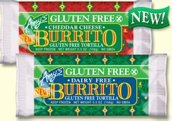 Amy’s introduces gluten-free burritos