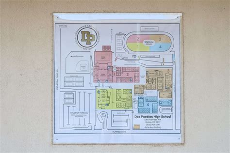 Dos Pueblos High School Map - Bianka Sapphira