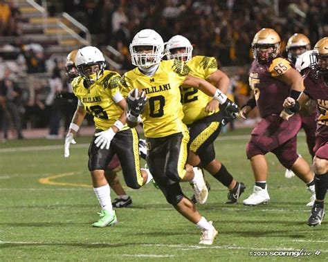 Mililani Football Schedule 2024 - Vonny Johnette