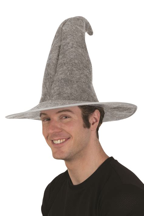 Gray Wizard Hat Adult Costume Cosplay Cap | eBay