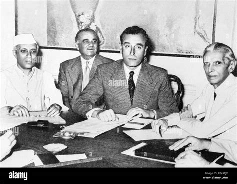 Mountbatten nehru jinnah Banque de photographies et d’images à haute ...