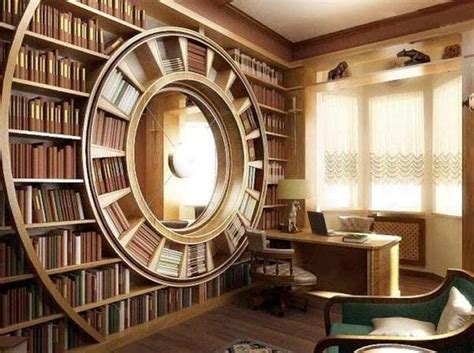 Cool Home Library Shelving Ideas 39 | Home library design, Interior design living room, Unique ...