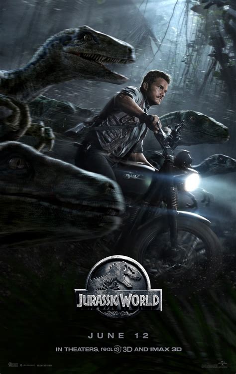 Jurassic World Original Movie Poster Double Sided Advance Style buy ...