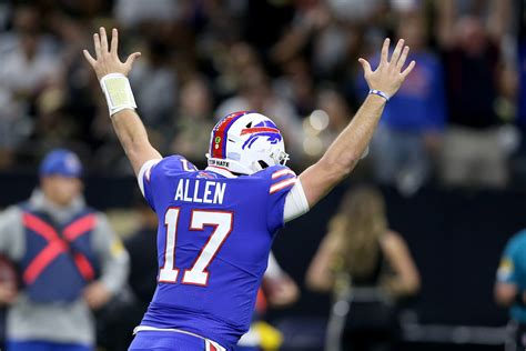 Bills rout Saints behind Josh Allen's four touchdowns