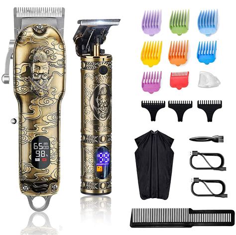 Suttik Hair Clippers for Men, Professional Clippers and Trimmers Set ...