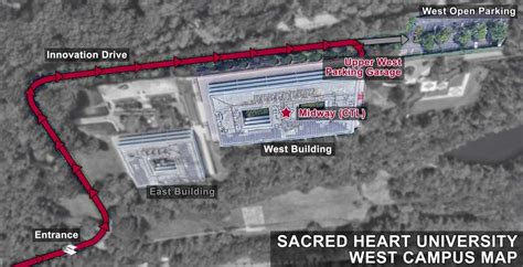 Sacred Heart University Campus Map - Winter Olympics Closing Ceremony 2024