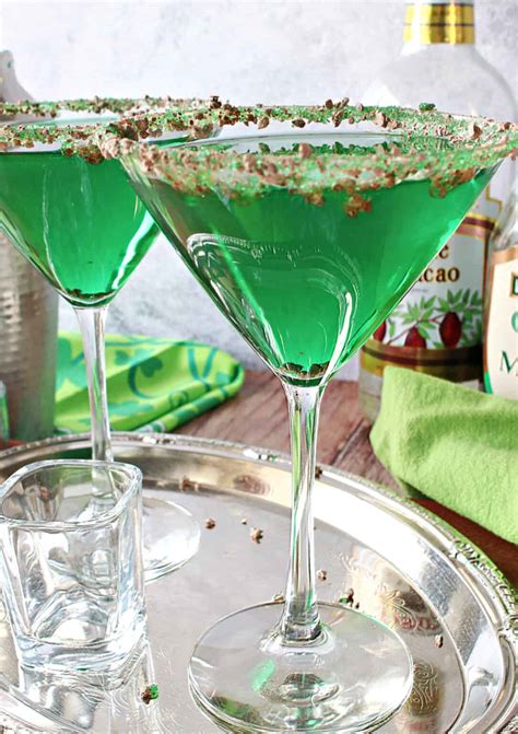 Irish Grasshopper Cocktail Recipe - Kudos Kitchen by Renee