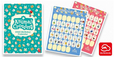 My Nintendo (Europe) adds Animal Crossing 2020 Birthday Calendar as a ...