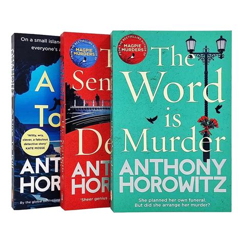 A Hawthorne and Horowitz Mystery Anthony Horowitz 3 Books Collection Set by Anthony Horowitz ...