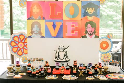 Kara's Party Ideas Beatles Birthday Party | Kara's Party Ideas