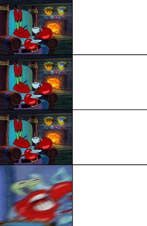 Mr Krabs Shocked Meme Template by ZackSonic123 on DeviantArt