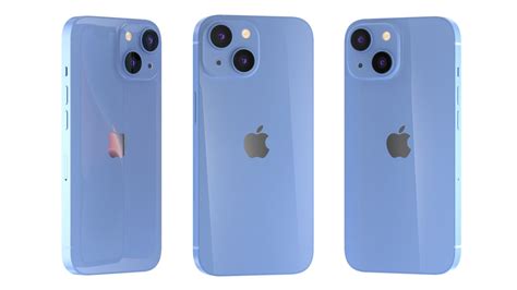 3D Apple iPhone 14 Blue - TurboSquid 2073747