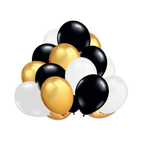 black and gold balloons png 20 free Cliparts | Download images on Clipground 2024