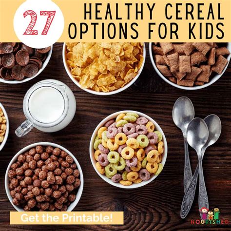 Top 27 Healthy Cereals for Kids (Low Sugar, High Fiber)