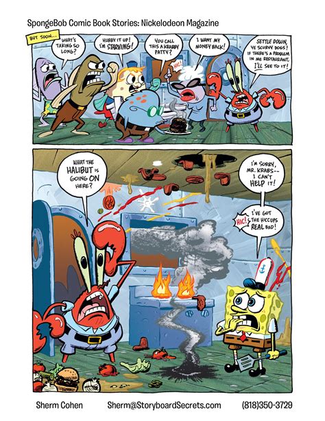 Sherm Cohen Storyboard Artist: SpongeBob Comics