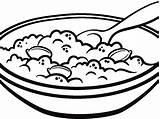 Oatmeal Clipart Mix Food  Тарелка С Кашей Раскраска Png Download sketch template
