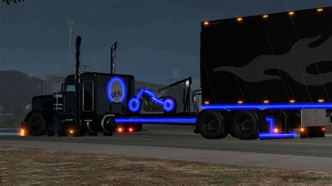 Project 350 trailer 1.35.x Mod ATS - American Truck Simulator mod | ATS mod