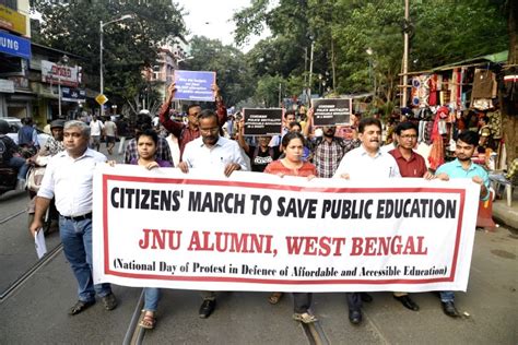 JNU alumni protest