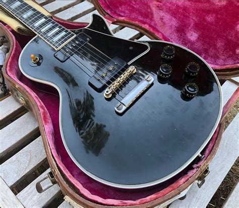 Paul Kossoff’s 1955 Les Paul Custom Black Beauty | Les paul custom ...